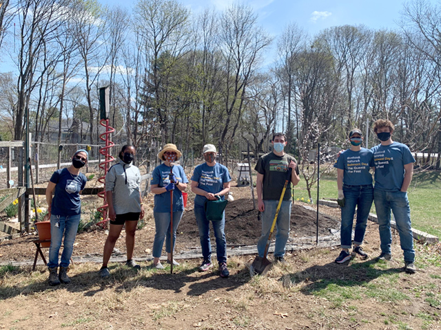 BDS Garden Work Day 1 04.10.21Scoop Student illustration of a car