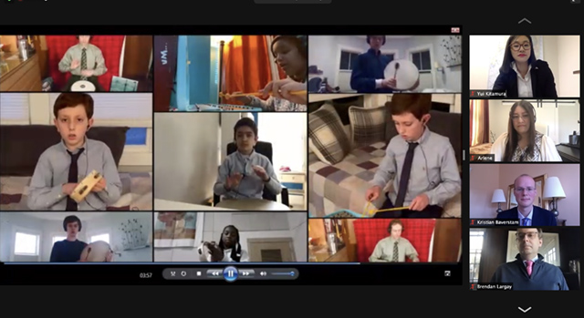 Student illustration of a car