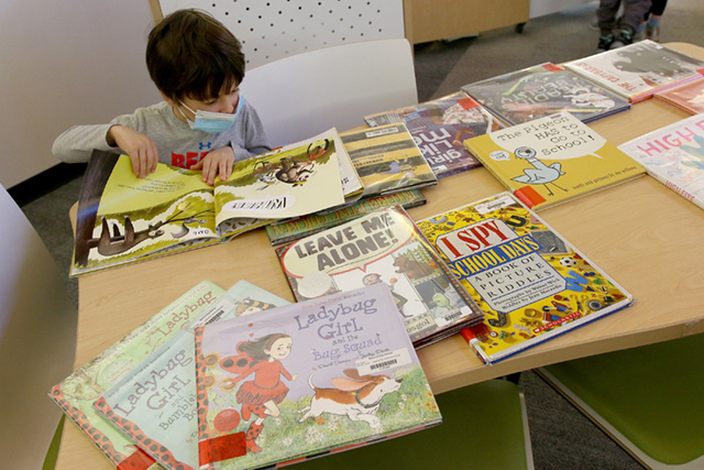 BDS Library Reading 11.03.21Scoop Student illustration of a car