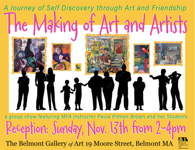 A drawing by a pre-k student of two hearts and a hand