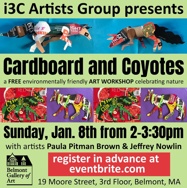 A drawing by a pre-k student of two hearts and a hand