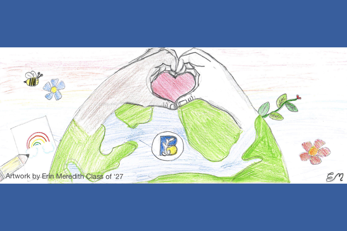 B is for Belonging at Belmont Day logo art