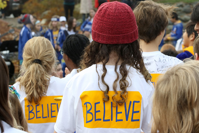 B is for Belonging at Belmont Day logo art