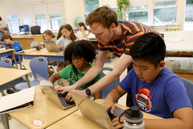 Student illustration of a car