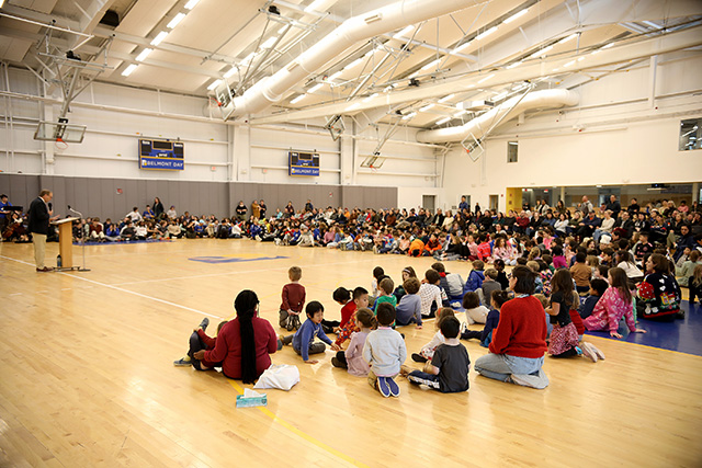 B is for Belonging at Belmont Day logo art