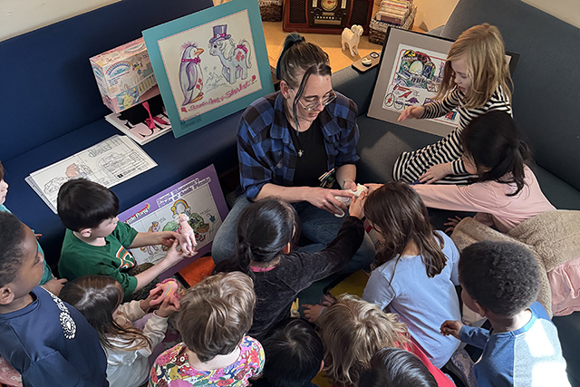 B is for Belonging at Belmont Day logo art